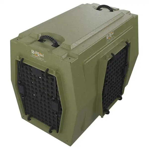 Ruff Land Kennels Large Double Door Right Side Entry Dog Kennel